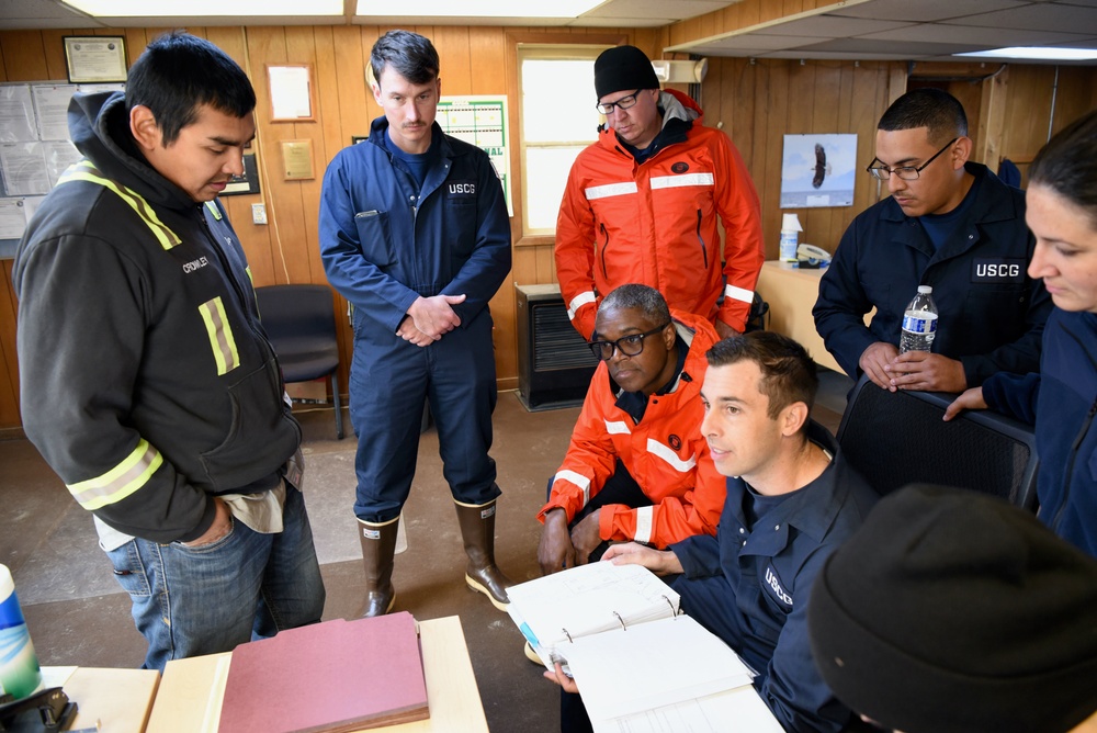 Coast Guard Marine Safety Task Force operates out of Nome, Alaska