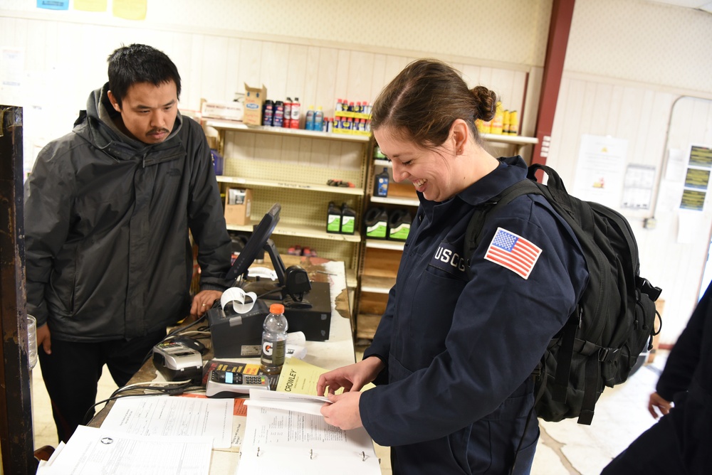 Coast Guard Marine Safety Task Force operates out of Nome, Alaska