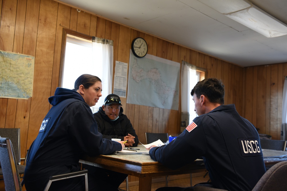 Coast Guard Marine Safety Task Force operates out of Nome, Alaska