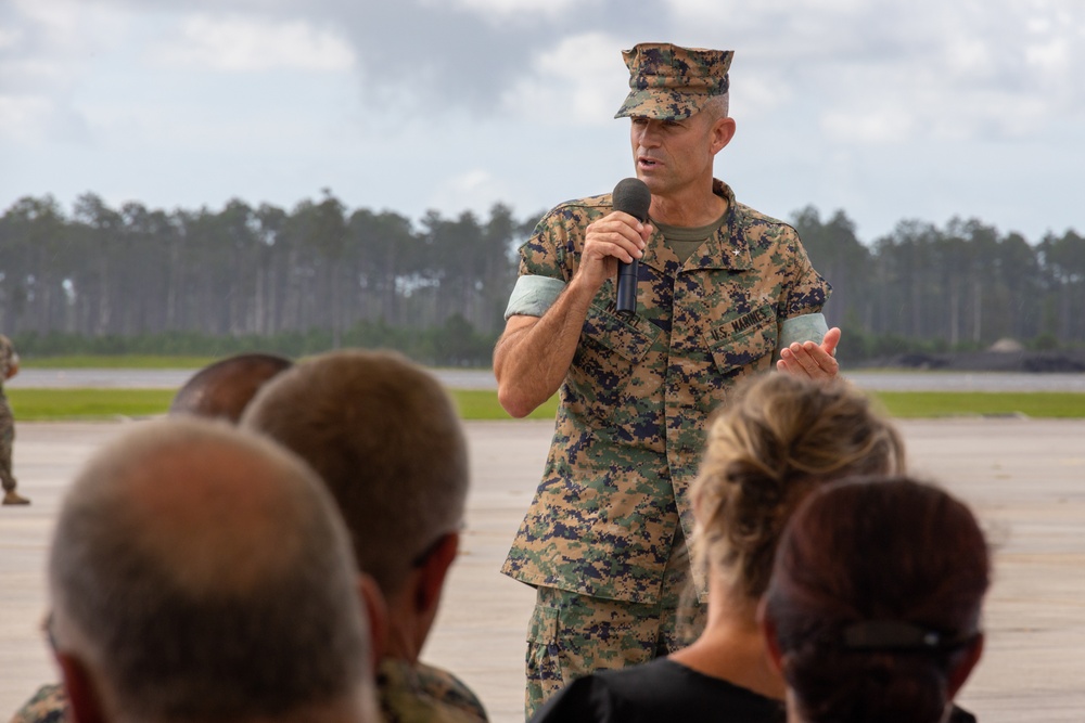 Cherry Point Changes Command