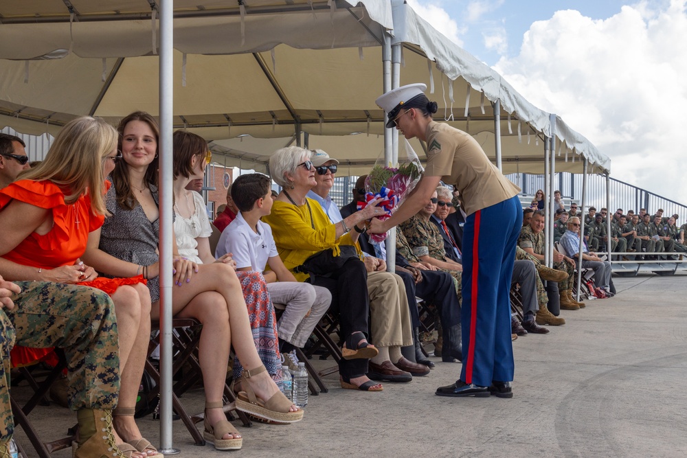 Cherry Point Changes Command