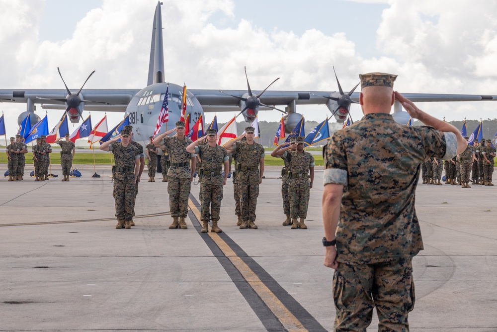 Cherry Point Changes Command