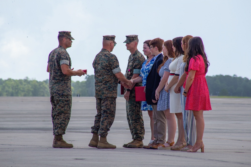 Cherry Point Changes Command