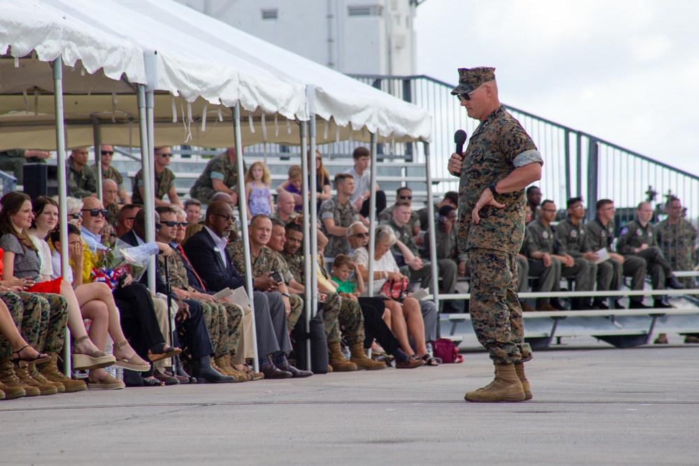 Cherry Point Changes Command