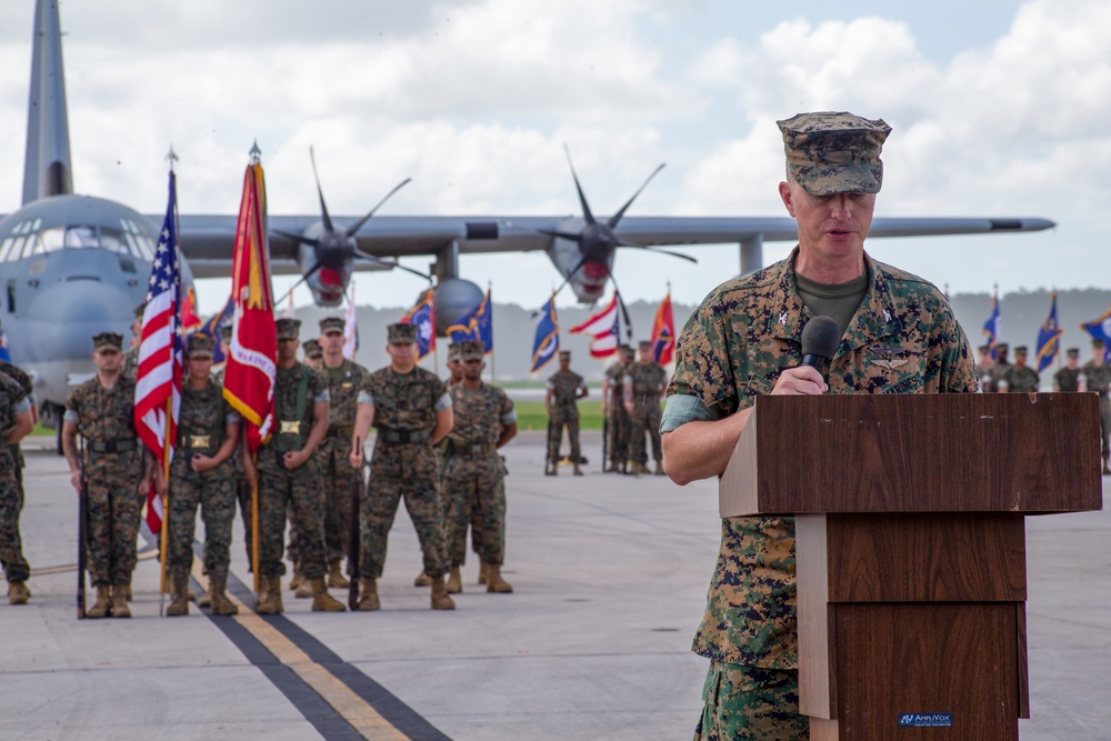 Cherry Point Changes Command