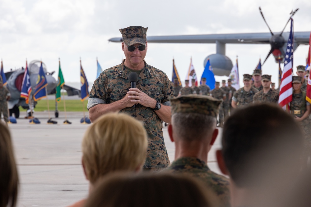 Cherry Point Changes Command