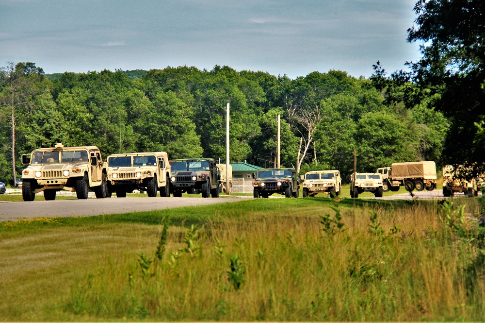 July 2022 training operations for Warrior Exercise 78-22-02 at Fort McCoy