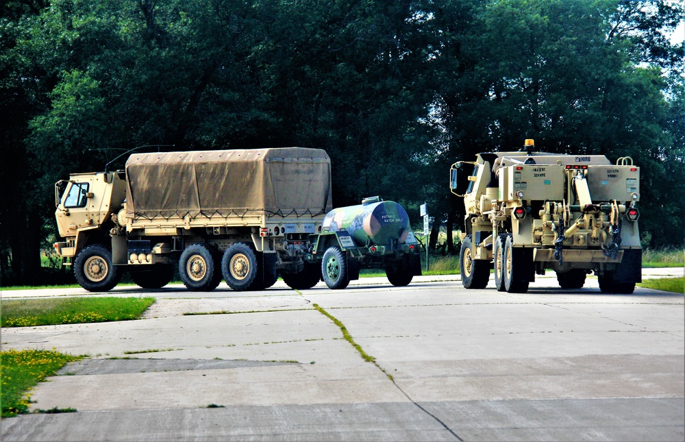 July 2022 training operations for Warrior Exercise 78-22-02 at Fort McCoy