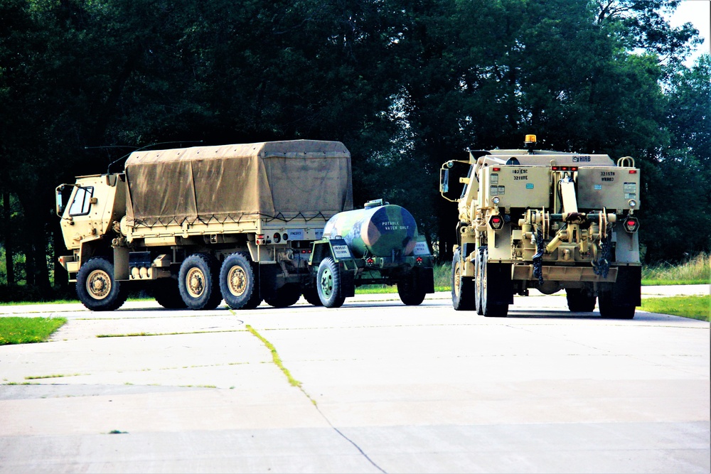 July 2022 training operations for Warrior Exercise 78-22-02 at Fort McCoy