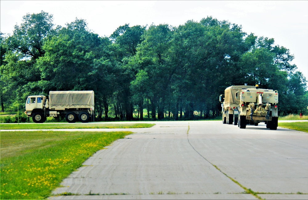 July 2022 training operations for Warrior Exercise 78-22-02 at Fort McCoy