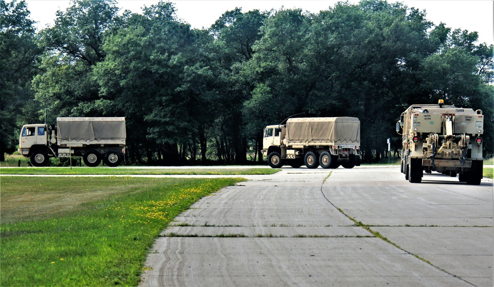 July 2022 training operations for Warrior Exercise 78-22-02 at Fort McCoy