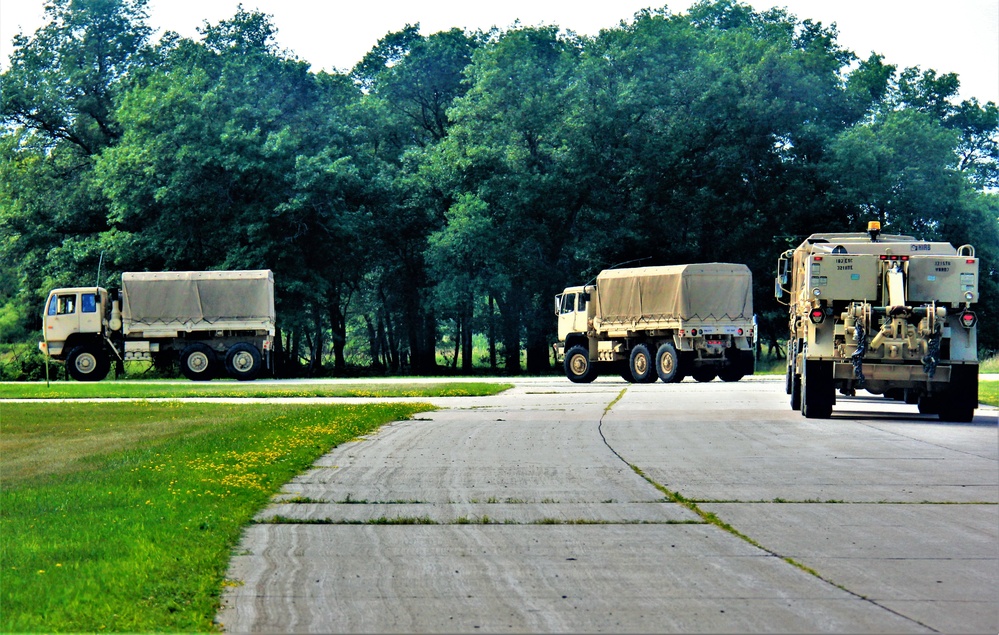 July 2022 training operations for Warrior Exercise 78-22-02 at Fort McCoy