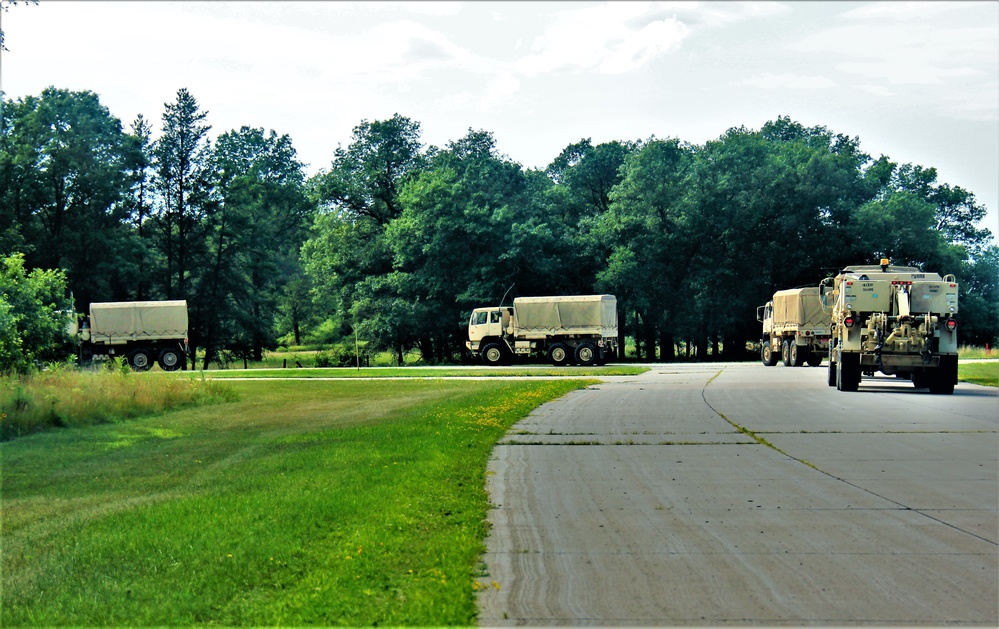 July 2022 training operations for Warrior Exercise 78-22-02 at Fort McCoy