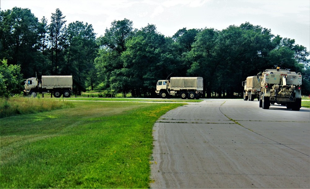 July 2022 training operations for Warrior Exercise 78-22-02 at Fort McCoy