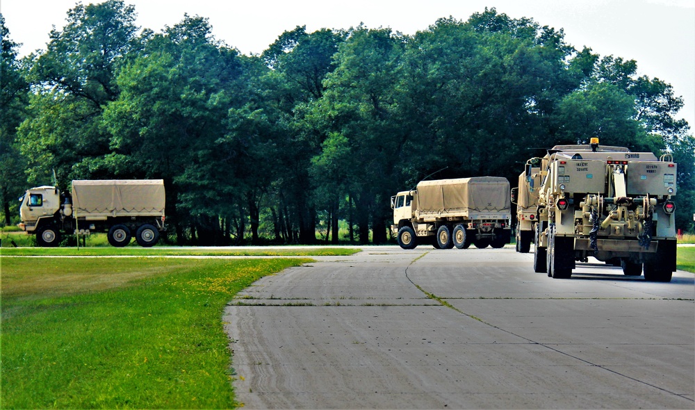 July 2022 training operations for Warrior Exercise 78-22-02 at Fort McCoy