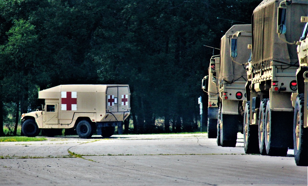 July 2022 training operations for Warrior Exercise 78-22-02 at Fort McCoy