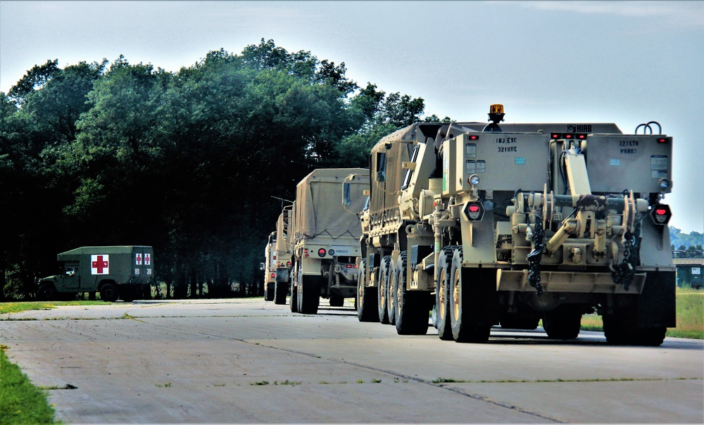 July 2022 training operations for Warrior Exercise 78-22-02 at Fort McCoy