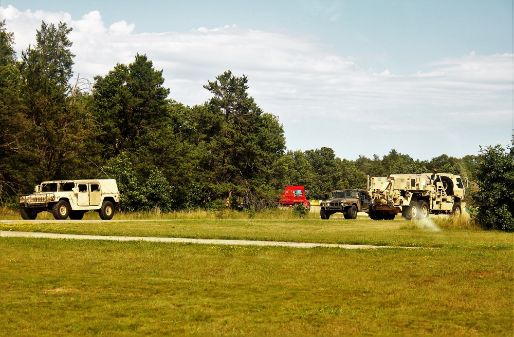 July 2022 training operations for Warrior Exercise 78-22-02 at Fort McCoy