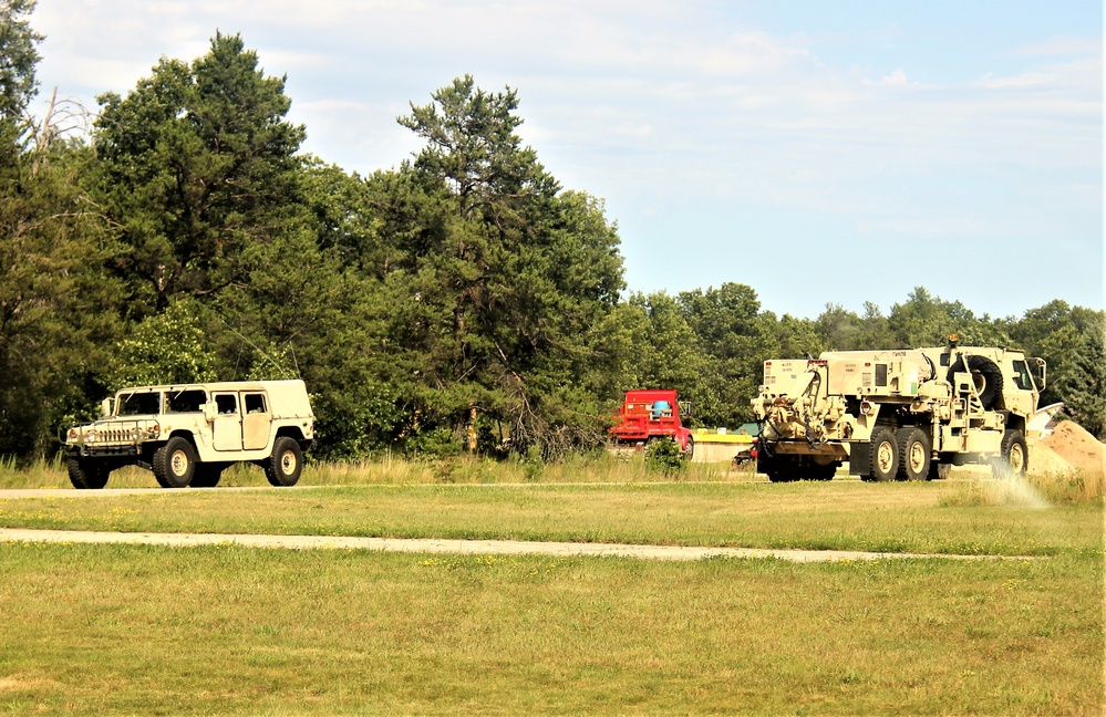 July 2022 training operations for Warrior Exercise 78-22-02 at Fort McCoy
