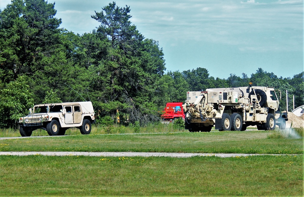 July 2022 training operations for Warrior Exercise 78-22-02 at Fort McCoy