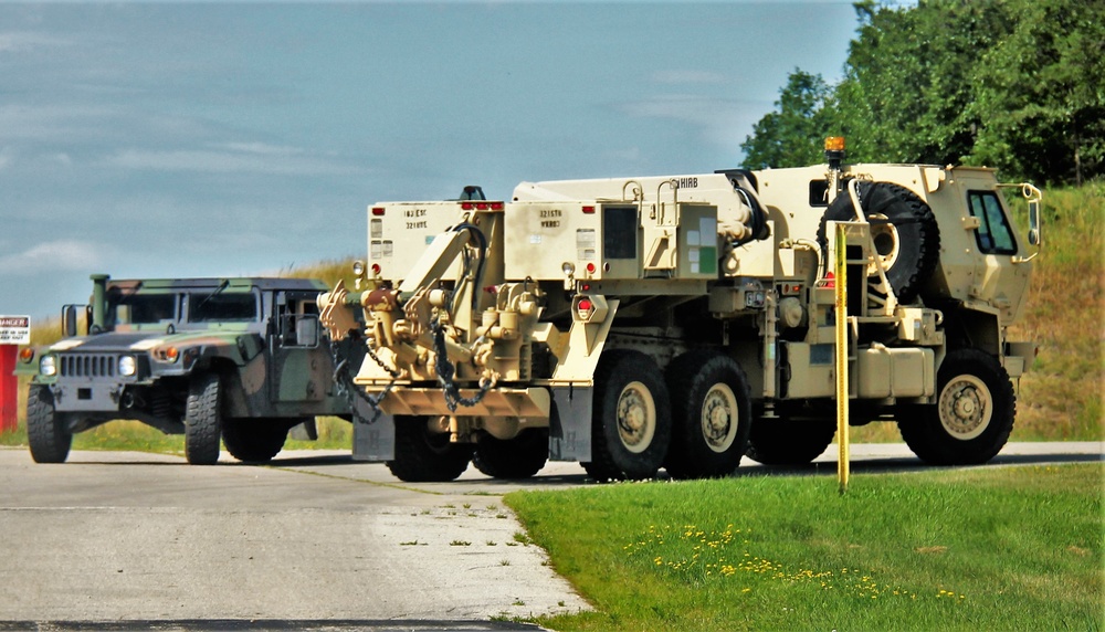 July 2022 training operations for Warrior Exercise 78-22-02 at Fort McCoy
