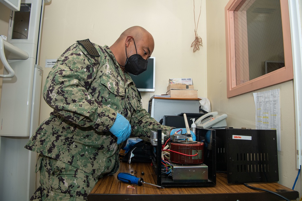 Pacific Partnership 2022 Medical Personnel Provide Services at the Belau National Hospital