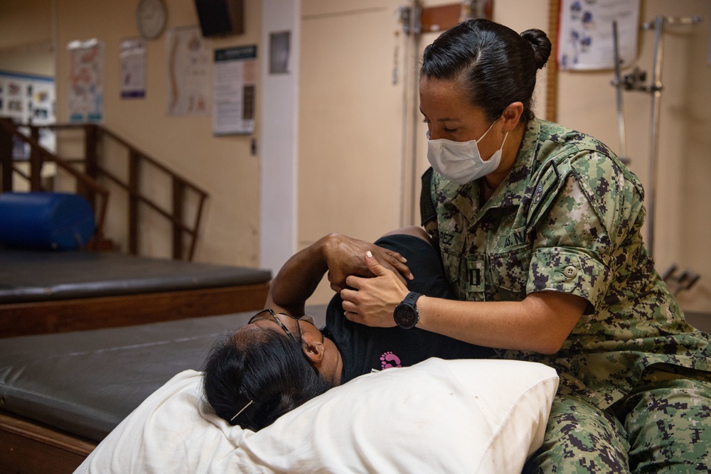 Pacific Partnership 2022 Medical Personnel Provide Services at the Belau National Hospital