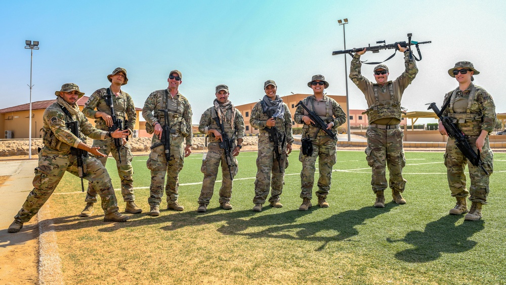 378th ESFS Defenders attend TFH Platoon Immersion with RSLF