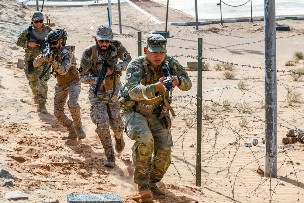 378th ESFS Defenders attend TFH Platoon Immersion with RSLF