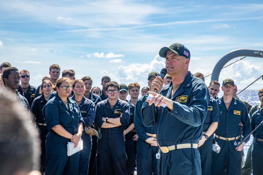 USS Chancellorsville Conducts Routine Operations