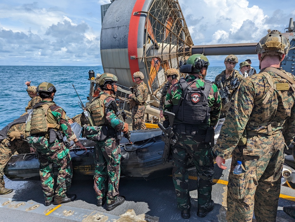 Close Quarter Battle Training with Indonesian Marines