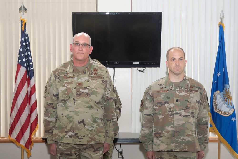 131st Force Support Squadron change of command ceremony