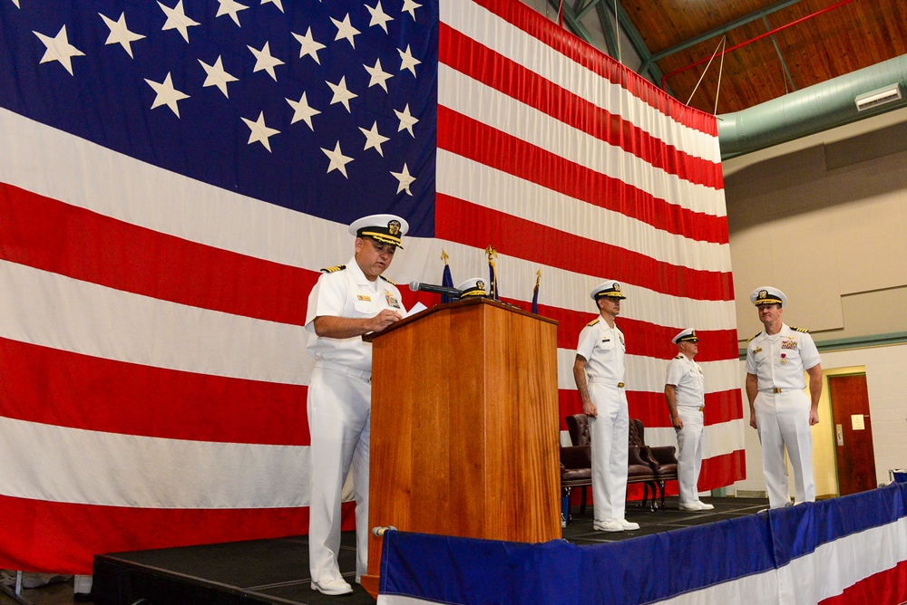 Navy Reserve Region Readiness and Mobilization Command Fort Worth Holds Change of Command, Retirement Ceremony