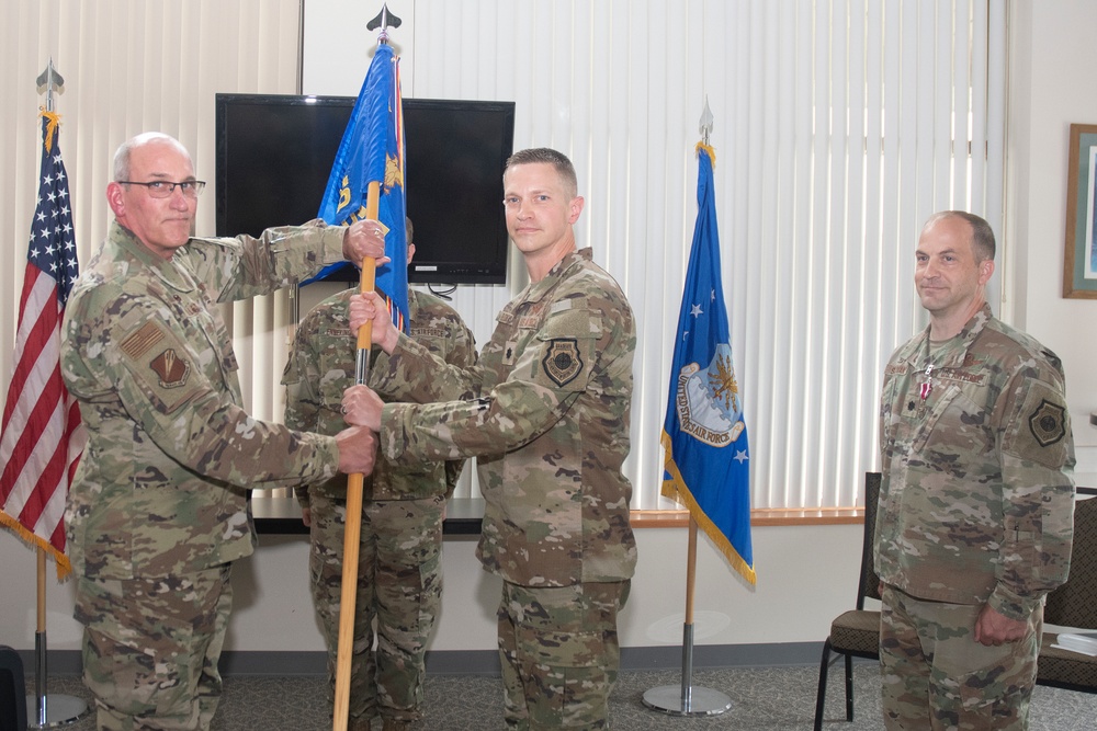 131st Force Support Squadron change of command ceremony