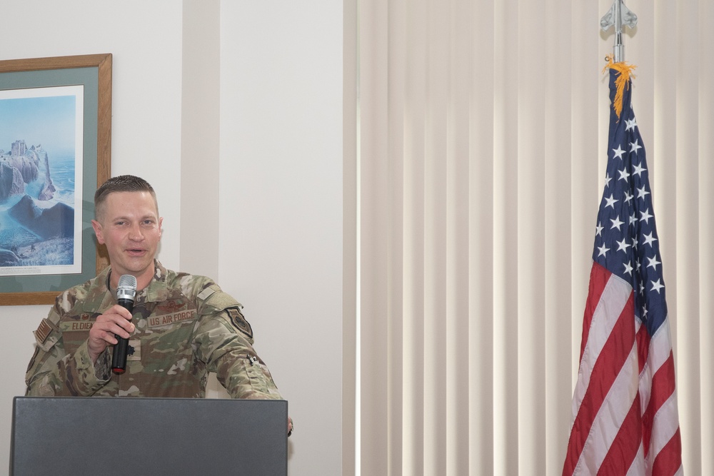 131st Force Support Squadron change of command ceremony