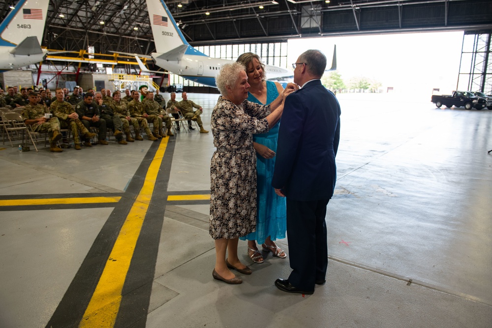 Lt. Col. David Santarelli Retirement