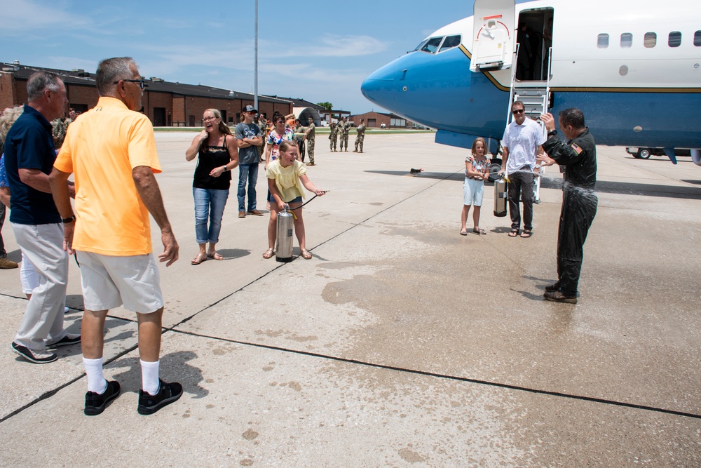 Lt. Col. Brandon Lorton Fini Flight