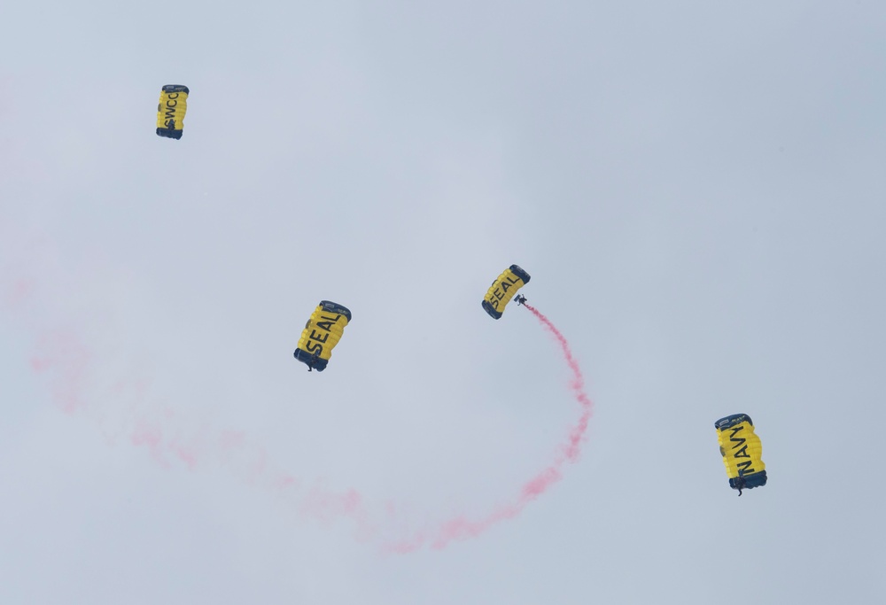 Leap Frogs Parachute Into the Alliant Energy Center