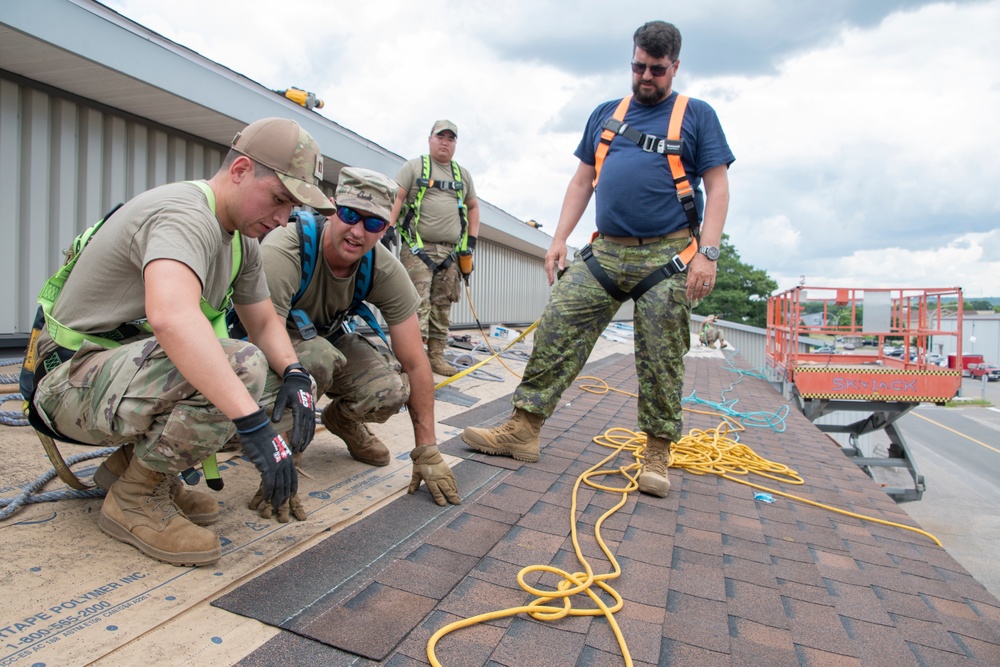 Air National Guard members deploy to Nova Scotia for engineering exchange program