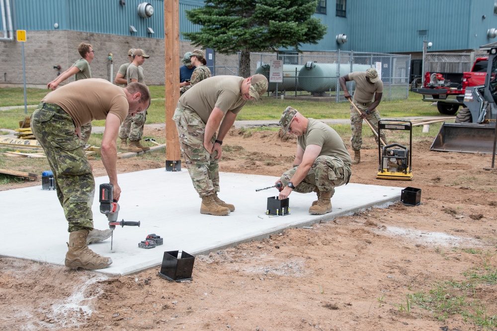 Air National Guard members deploy to Nova Scotia for engineering exchange program