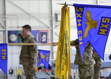 163d Maintenance Group Assumption of Command Ceremony