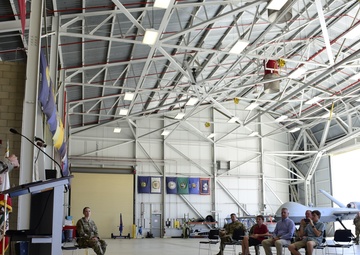 163d Maintenance Group Assumption of Command Ceremony