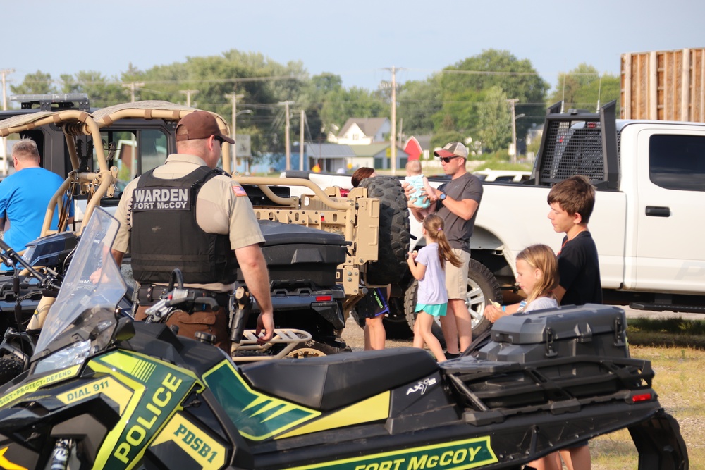 Fort McCoy supports two 2022 National Night Out events