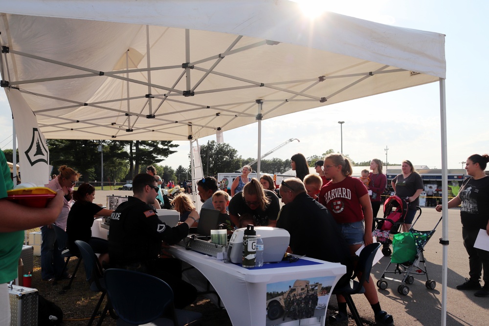 Fort McCoy supports two 2022 National Night Out events