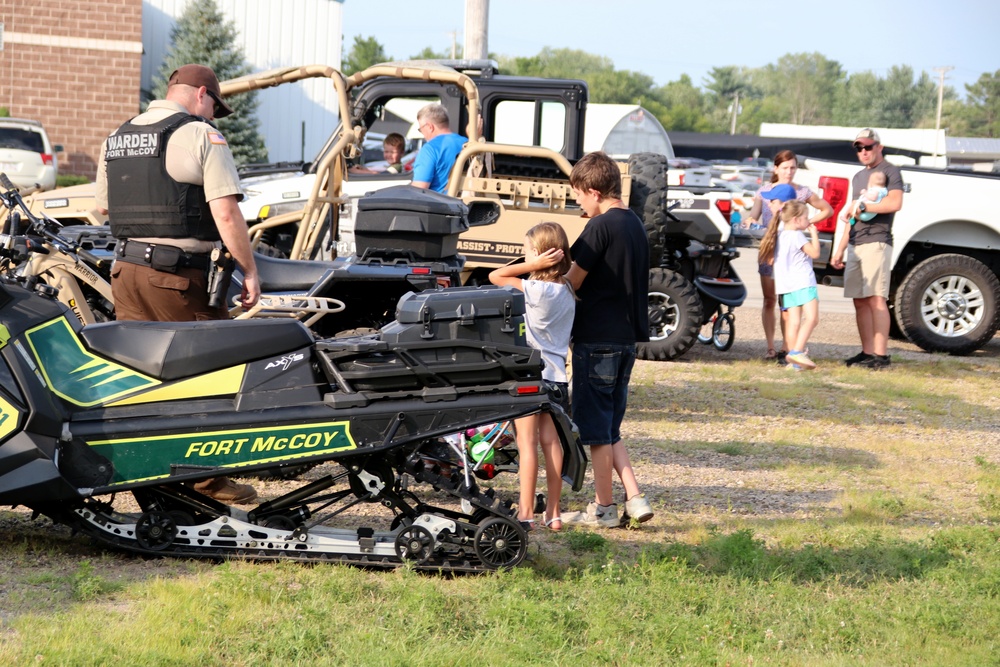 Fort McCoy supports two 2022 National Night Out events