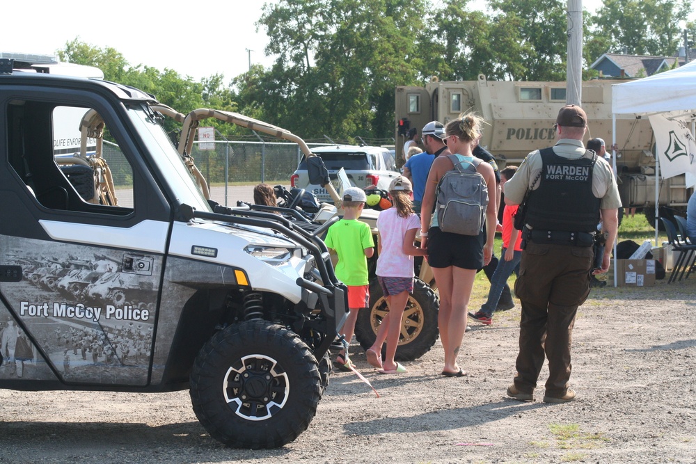 Fort McCoy supports two 2022 National Night Out events