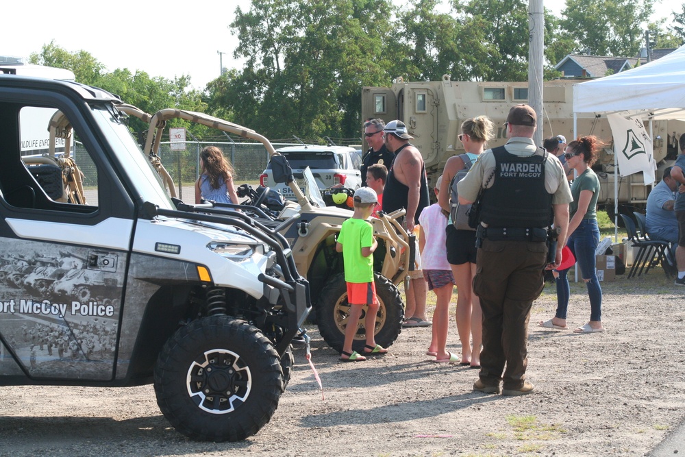 Fort McCoy supports two 2022 National Night Out events