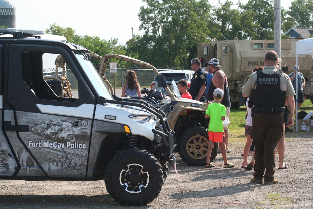 Fort McCoy supports two 2022 National Night Out events