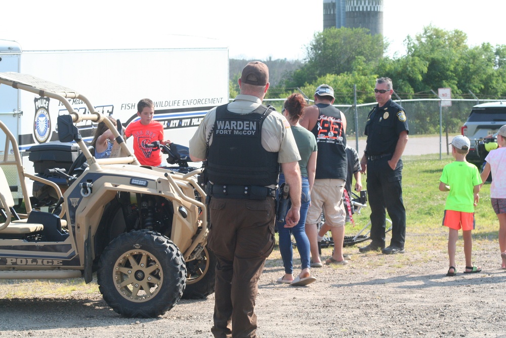Fort McCoy supports two 2022 National Night Out events