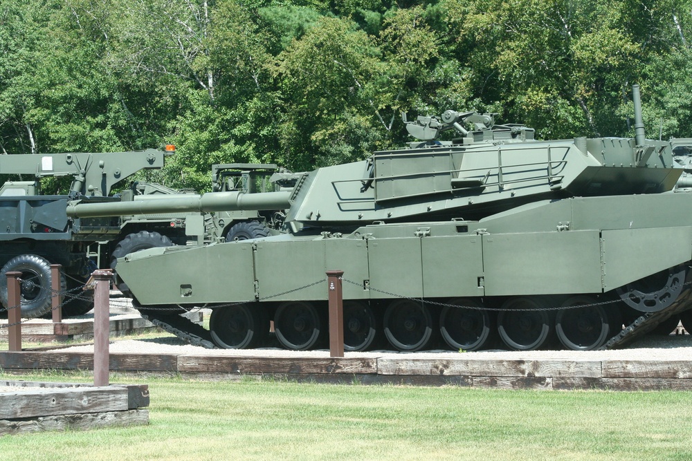 Fort McCoy's Equipment Park at historic Commemorative Area
